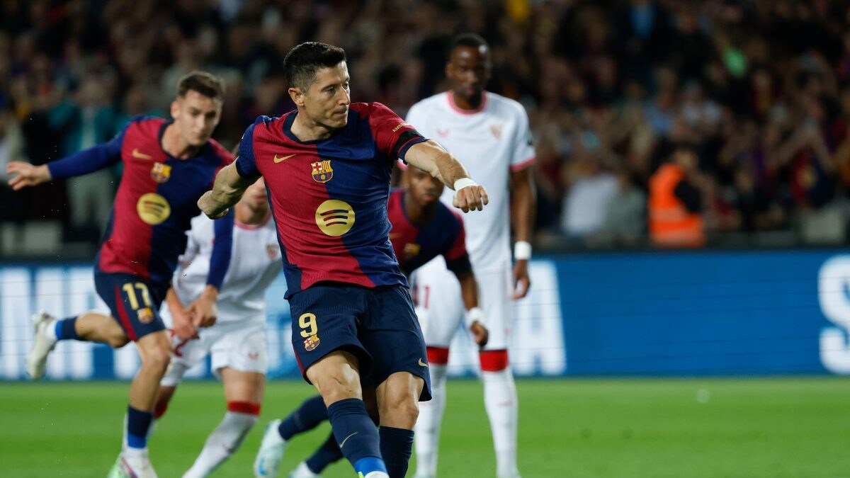 Barcelona vs Sevilla: Robert Lewandowski Strikes Twice as Barca Cruise to 5-1 Win – News18