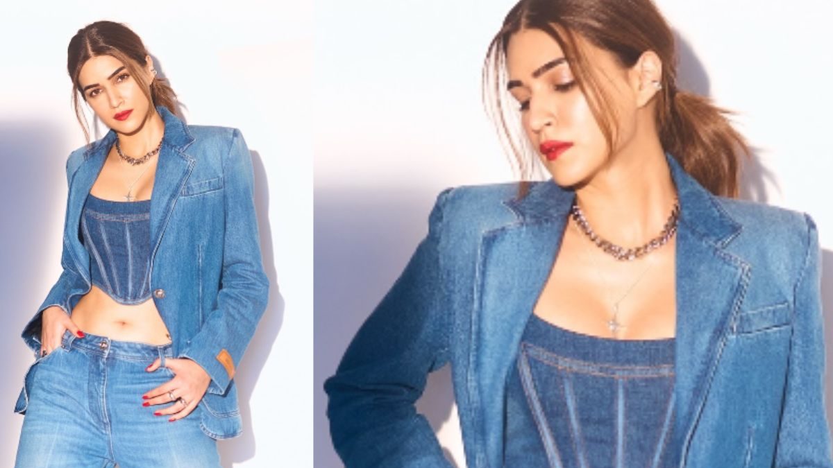Kriti Sanon Aces Denim-On-Denim Trend And We Absolutely Love It | Movies News - News18