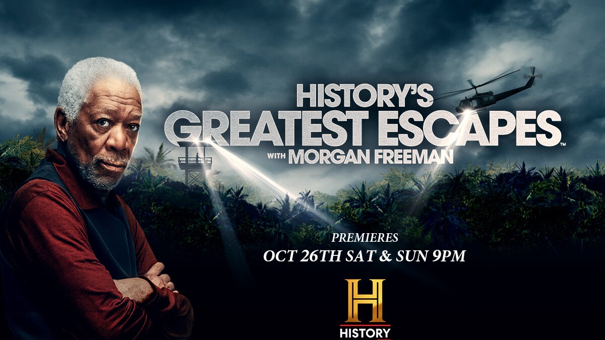 Morgan Freeman Brings Daring Escapes to Life in New Season of History’s Greatest Escapes on HistoryTV18 – News18