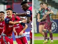 Jamshedpur FC Hand East Bengal FC 2-0 Loss, Mohun Bagan Super Giant Beat Mohammedan SC 3-0 in Season's First Derby Jamshedpur FC Hand East Bengal FC 2-0 Loss, Mohun Bagan Super Giant Beat Mohammedan SC 3-0 in Season's First Derby