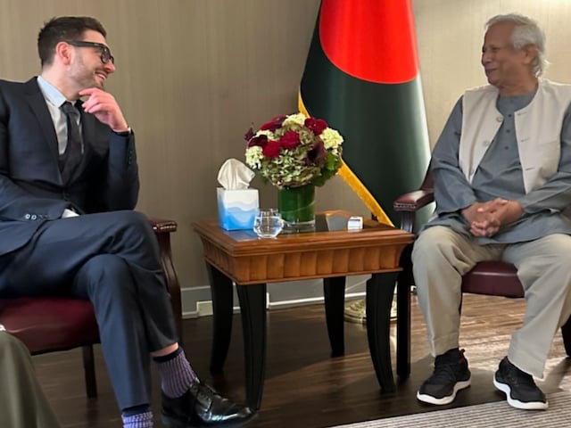 Alex referred to Yunus as an old friend of my father and praised his leadership in guiding Bangladesh towards a future built on "equity and fairness."