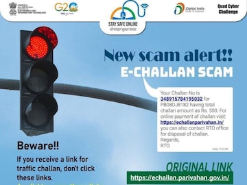 ‘New Scam Alert’: Beware! E-Challan Fraud On The Rise Via Bogus Links ...