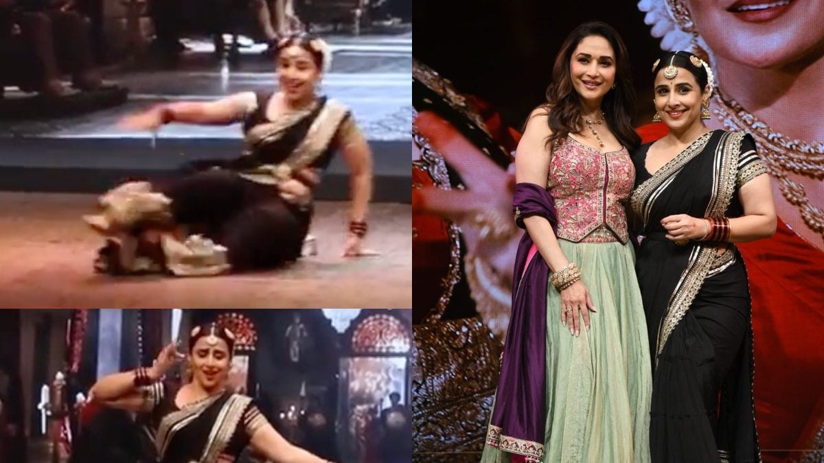 Vidya Balan Falls On Stage During Ami Je Tomar 3.0 Performance, But Handles It Like A Pro | Watch Vidya Balan Falls On Stage During Ami Je Tomar 3.0 Performance, But Handles It Like A Pro | Watch