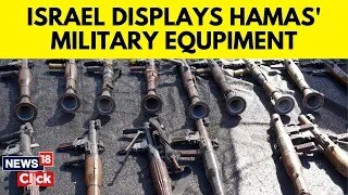 Israel Displays Hamas Military Equipment On Oct 7 Attack Anniversary