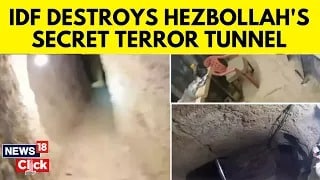 IDF Destroys Hezbollah Secret Terror Tunnel