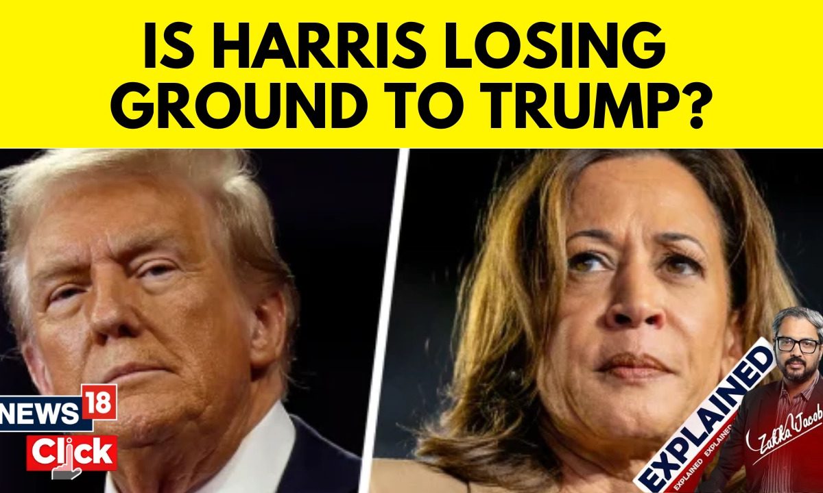 US Elections: Harris Losing Ground To Trump, Will She Be Able To Get Back In The Race?