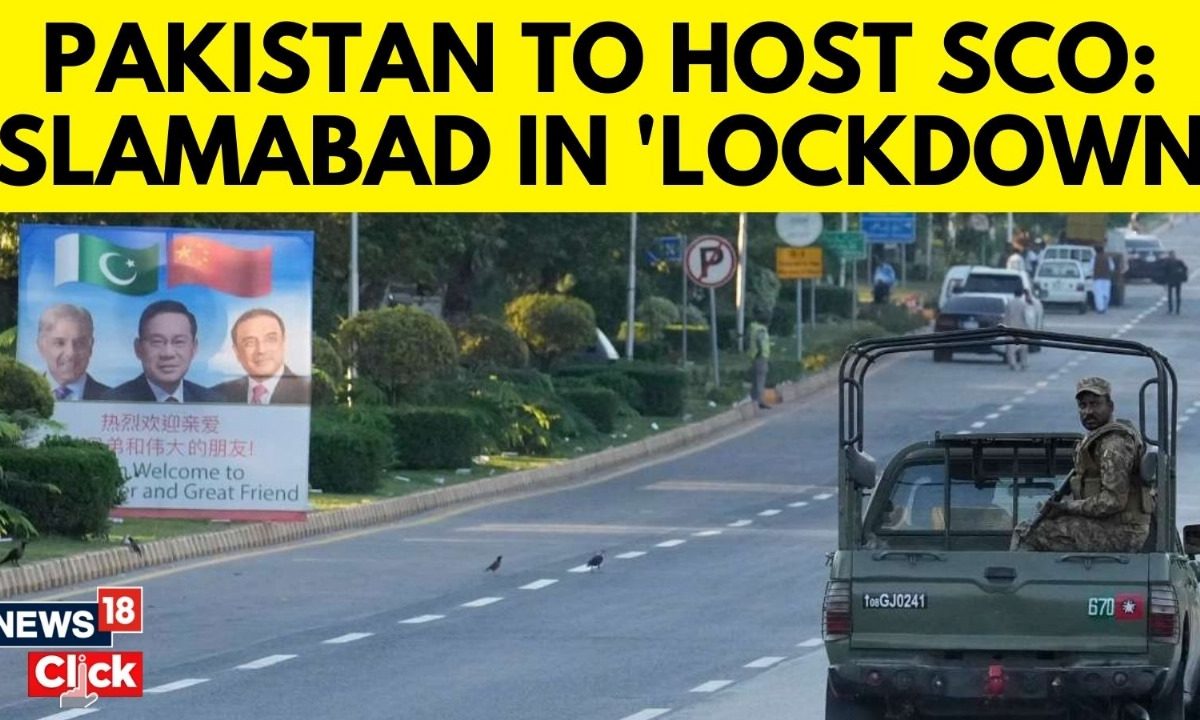 Islamabad In Security Lockdown Before The Regional SCO Summit