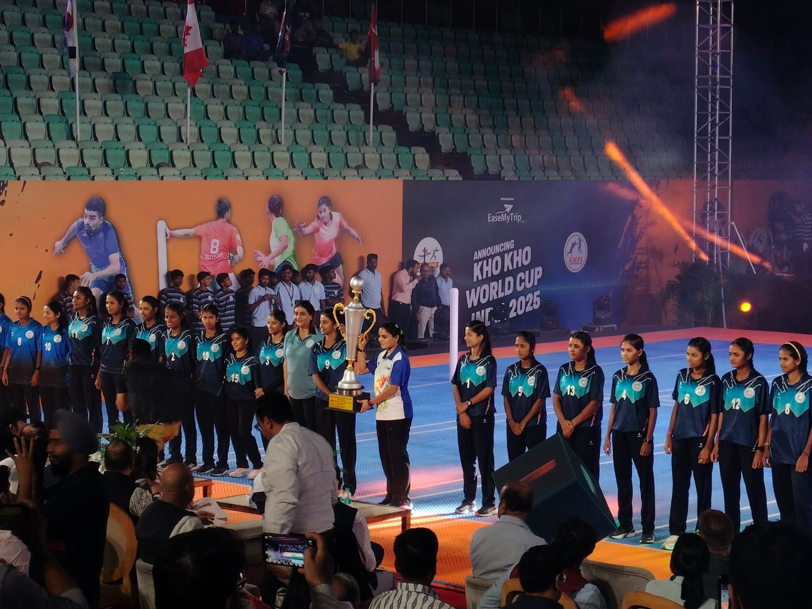 Official Logo For Inaugural Kho Kho World Cup in 2025 Unveiled; New