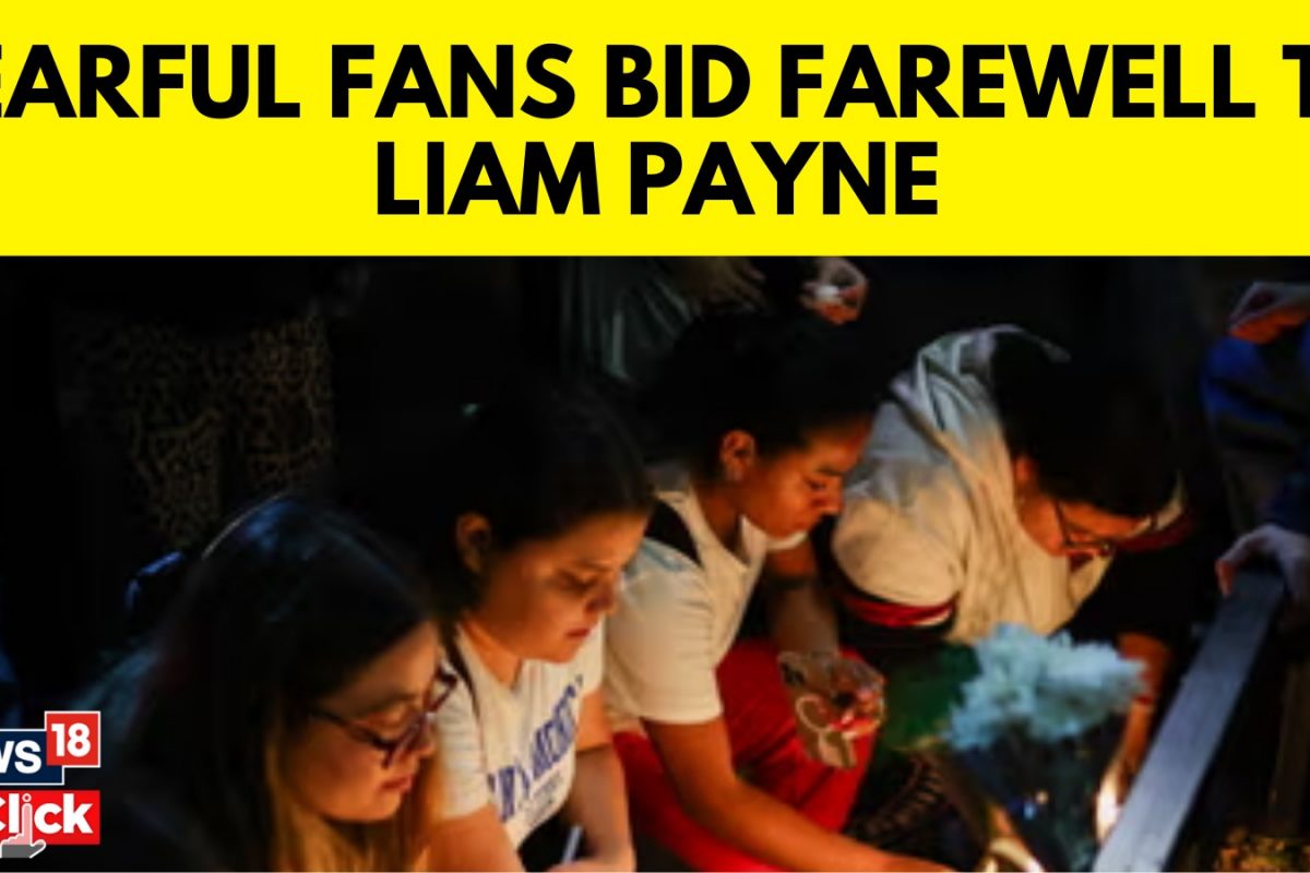 Tearful Fans Bid Farewell To Liam Payne