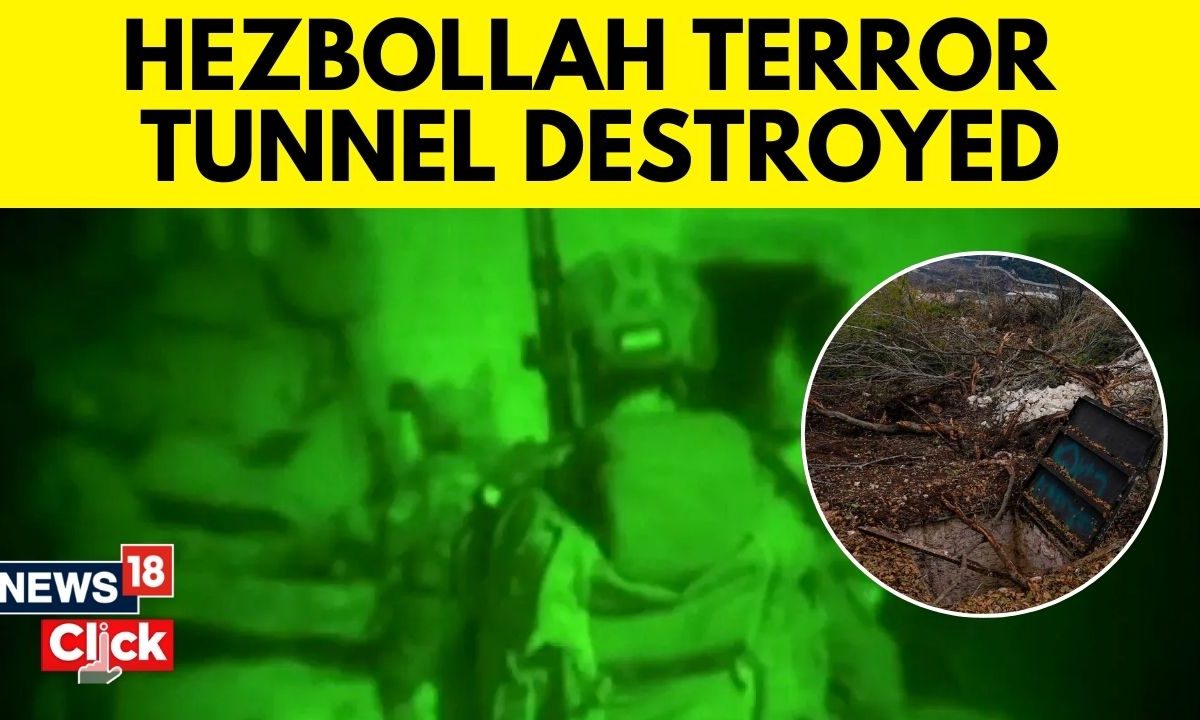 Israel Uncovers, Destroys A Secret Hidden Tunnel Linked to Hezbollahs Elite Radwan Forces