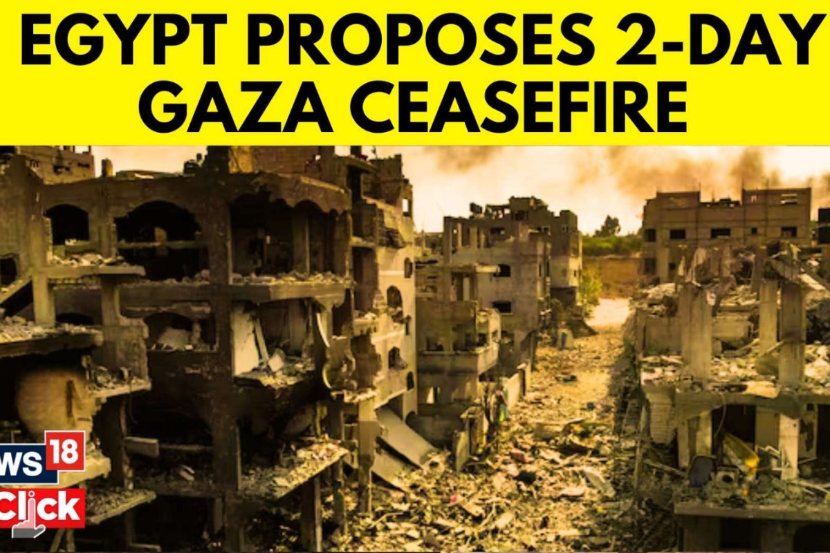 Egypt Proposes a Two-Day Gaza Ceasefire And Release Of Four Hostages