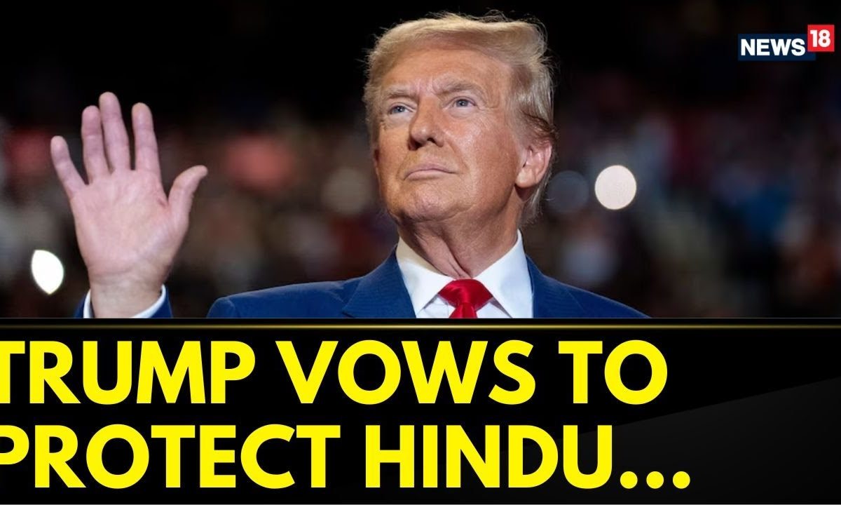 US News | Donald Trump Vows to Protect Hindu Americans, Condemns Minority Violence in Bangladesh – News18