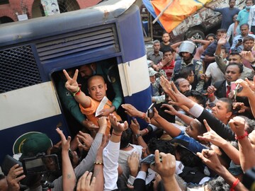 Bangladeshi Hindu leader Krishna Das Prabhu (AP Image)