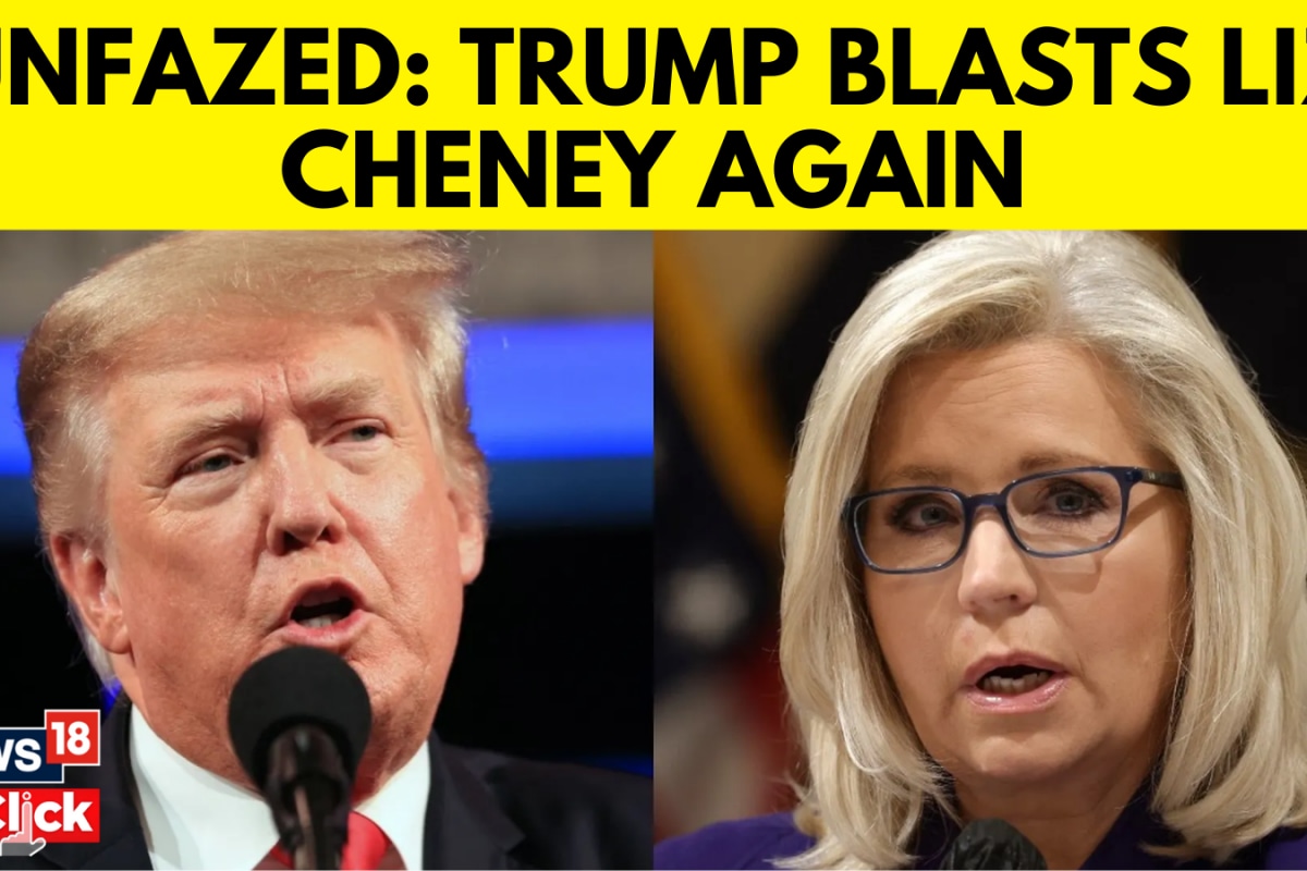 Unfazed by Criticism, Donald Trump Repeats His Attacks on Liz Cheney as war hawk,