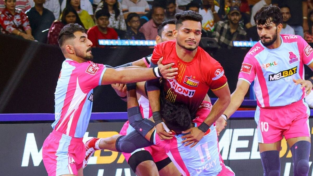 PKL 11: Jaipur Pink Panthers Overcome Bengaluru Bulls, Delhi Dabang And Puneri Paltan Share Honours – News18 PKL 11: Jaipur Pink Panthers Overcome Bengaluru Bulls, Delhi Dabang And Puneri Paltan Share Honours – News18