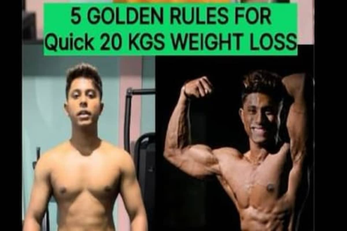 Weight Loss Tips: 5 Golden Rules To Shed 20 Kilos