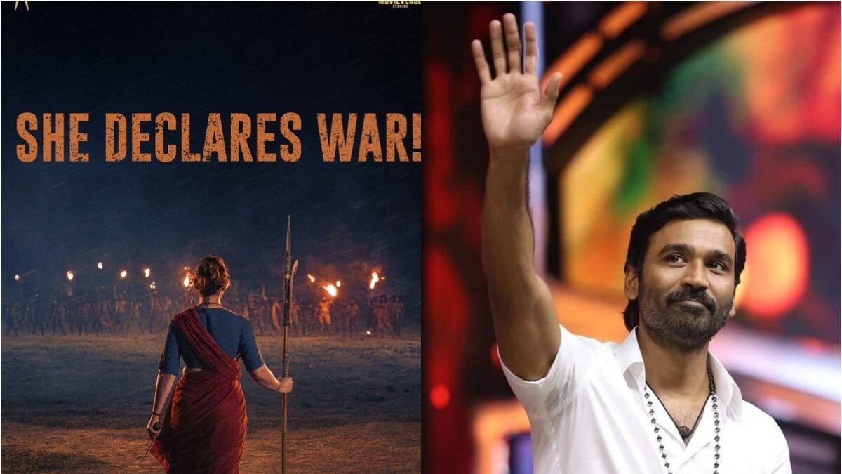 ‘She Declares War’: Nayanthara Drops Fierce First Look From Next Film; Dhanush Fans Ask, ‘Is It For Him?’ ‘She Declares War’: Nayanthara Drops Fierce First Look From Next Film; Dhanush Fans Ask, ‘Is It For Him?’