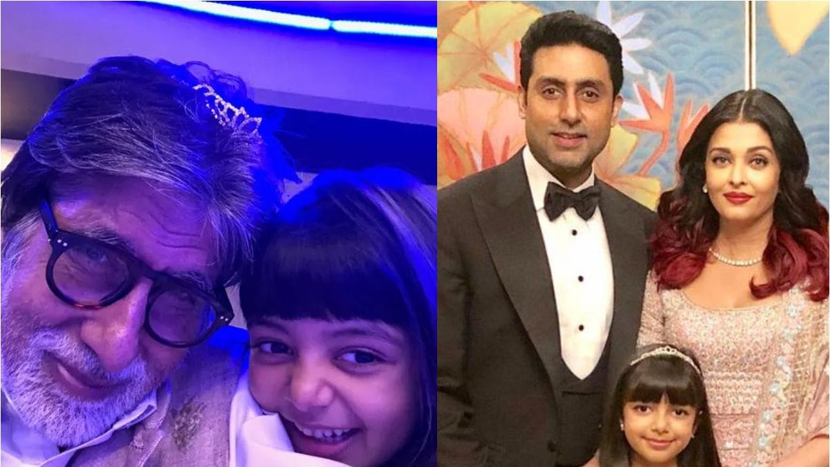 When Amitabh Bachchan Shared Aaradhya's Pic With Abhishek, Aishwarya Rai On  Her 1st Birthday: 'Just family...' - News18