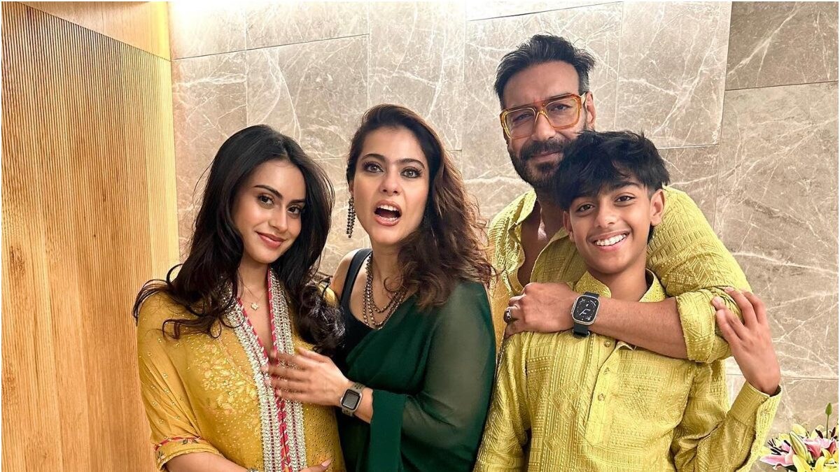 Kajol Drops Stunning Pics With Ajay Devgn, Nysa, Yug; Says Diwali Is Incomplete Without Their ‘Nok-Jhok’