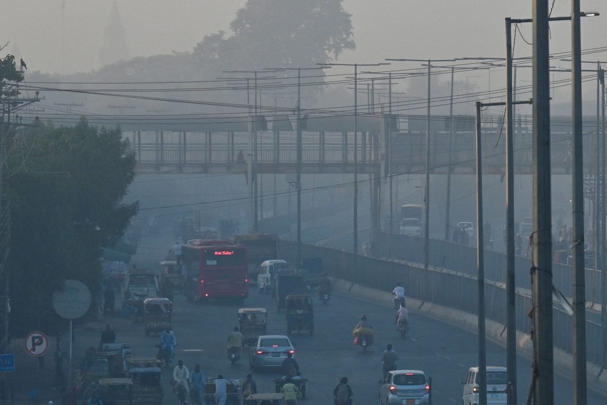 Air Monitor Records Pollution Level In Lahore 40 Times Above WHO ...