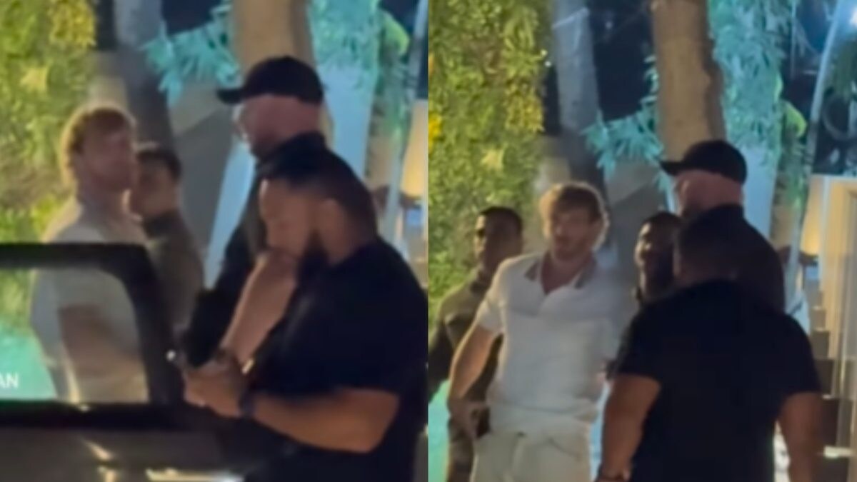 Logan Paul Swarmed Outside A Building In Mumbai, Paparazzi Calls Him ‘Yogen’ | Watch