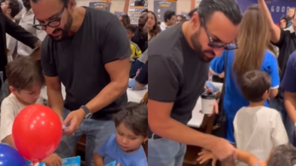 Jeh Tries To Sneak An Extra Chocolate While Father Saif Ali Khan Looks Away, Netizens Call Him ‘Cute’ | Watch Jeh Tries To Sneak An Extra Chocolate While Father Saif Ali Khan Looks Away, Netizens Call Him ‘Cute’ | Watch