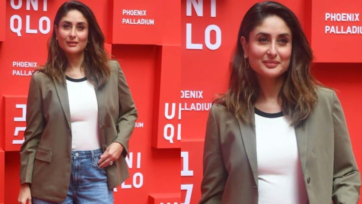 Kareena Kapoor Elevates Casual Wear With A Chic Blazer At A Recent Store Opening In Mumbai – News18