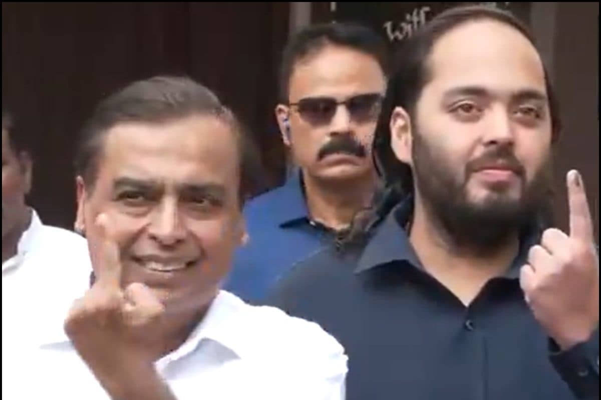 Maharashtra Election 2024: Mukesh Ambani, Family Cast Vote In Mumbai