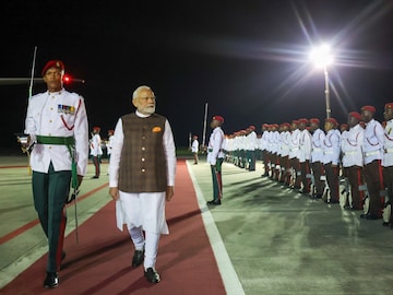 Prime Minister Narendra Modi said that India is eager to deepen cooperation with the Caribbean countries across various sectors. (Image via X/@narendramodi)