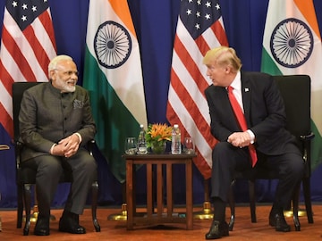 Prime Minister Narendra Modi with Donald Trump (PTI Photo/File)