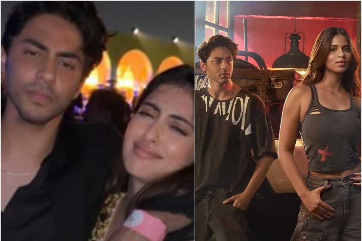 Aryan khan and navya naveli nanda mms