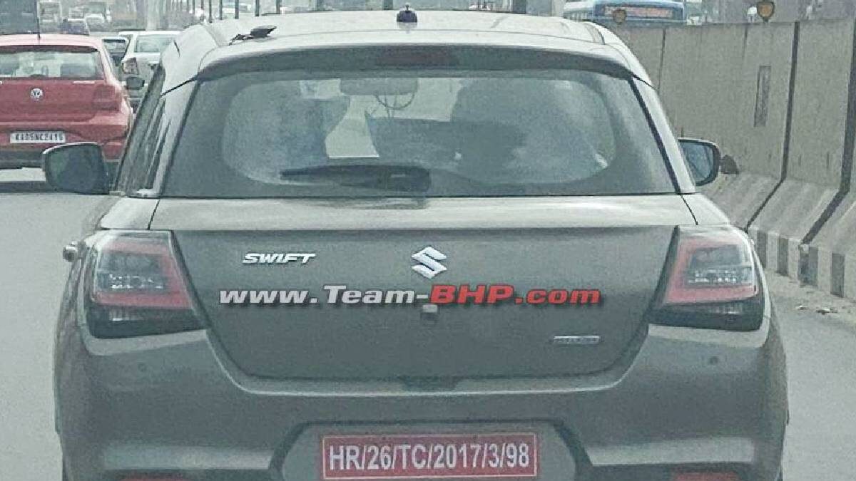 2025 Maruti Swift Spied With Hybrid Badging in India, Check Expected Launch Date