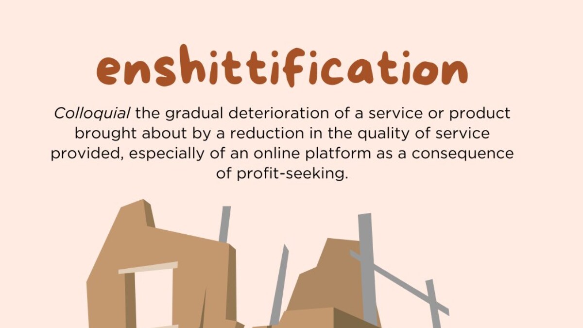 'Enshittification' Declared Word Of The Year By Australia's Macquarie