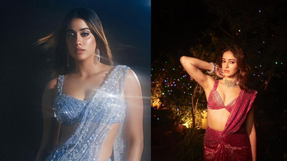 Shilpa Shetty To Janhvi Kapoor, 5 Jaw-Dropping Bralette-Saree Combinations – News18