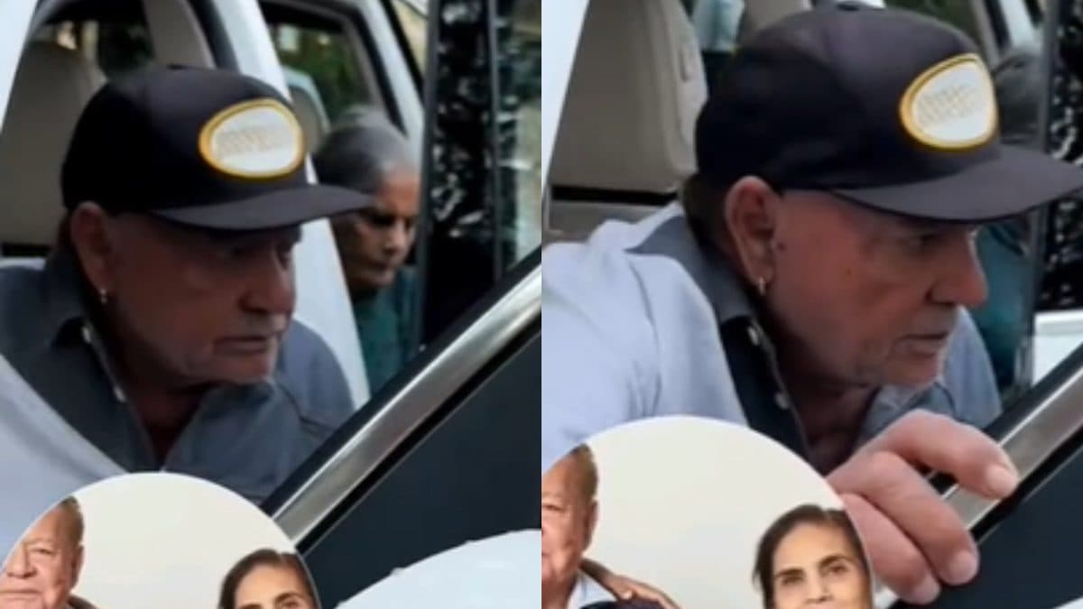 Salman Khan’s Dad Salim Khan Steps Out To Cast His Vote In Mumbai Elections Amid Tight Security, Watch Salman Khan’s Dad Salim Khan Steps Out To Cast His Vote In Mumbai Elections Amid Tight Security, Watch