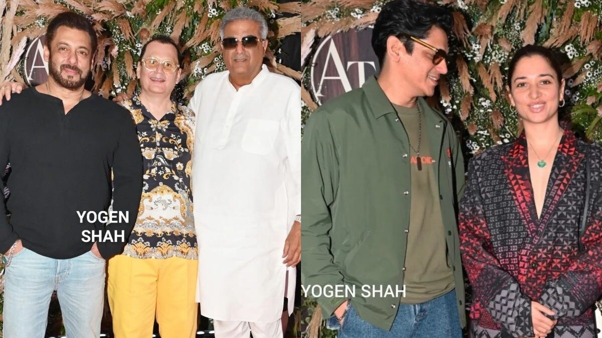 Salman Khan Joins Rekha, Tamannaah Bhatia And Others At Andre Timmins’ Star-Studded Birthday Bash; See Here