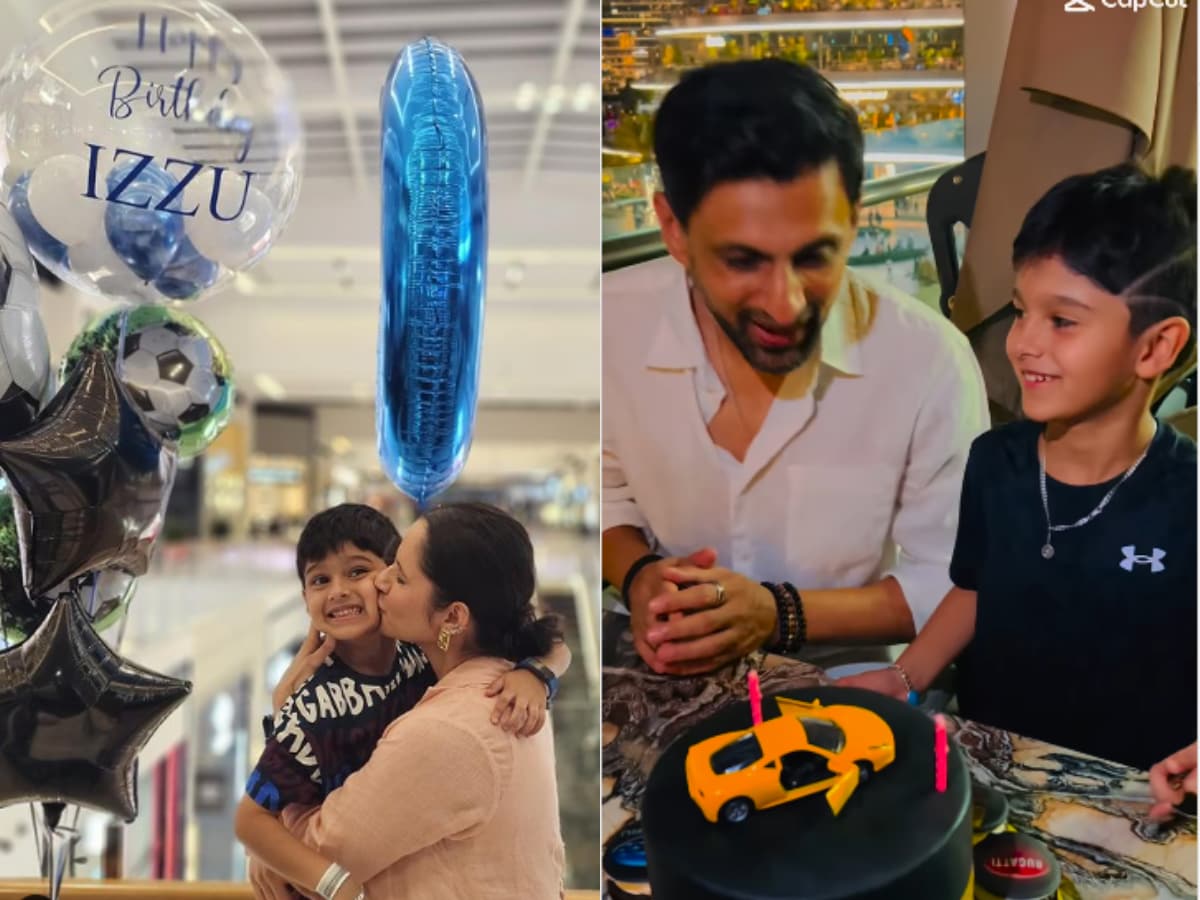 Sania Mirza, Shoaib Malik Celebrate Son Izhaans Sixth Birthday Separately  In Dubai - News18