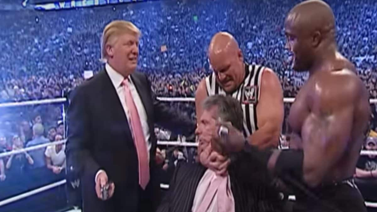 When Trump Shaved The Head Of His Education Chief Pick Linda McMahon’s Husband In WWE Ring