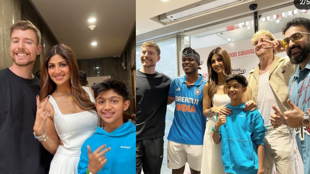 Shilpa Shetty’s Post With MrBeast, Logan Paul And KSI Alongside Son Viaan Goes Viral; See Here