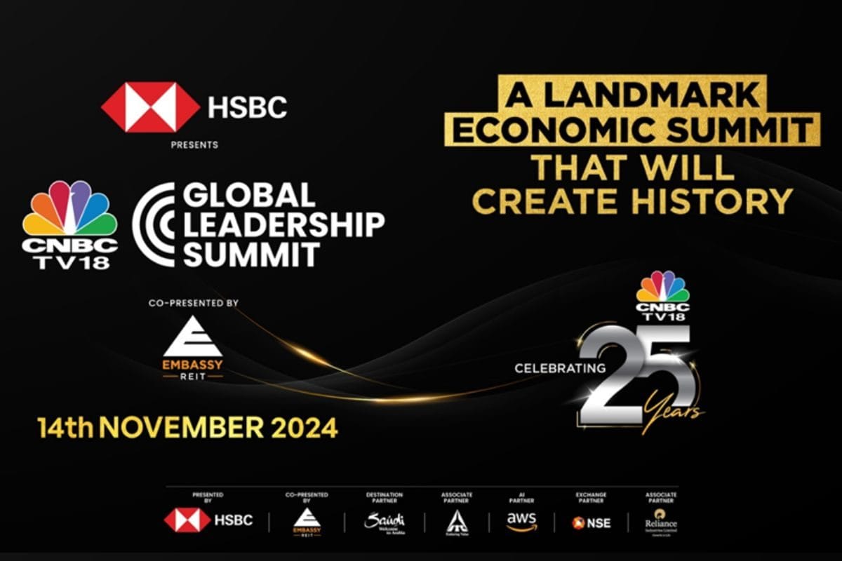 CNBC-TV18 To Mark 25th Anniversary With Global Leadership Summit On November 14