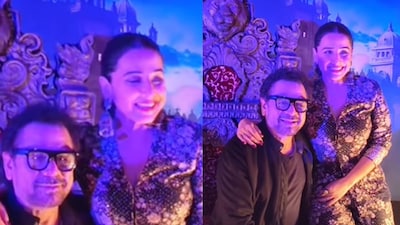 Amaar Director': Vidya Balan Shares Candid Moment With Anees Bazmee At Bhool Bhulaiyaa 3 Success Party | Movies News - News18