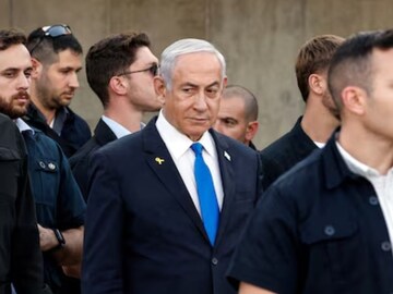 Benjamin Netanyahu at army base near Mitzpe Ramon | Image/Reuters (File)