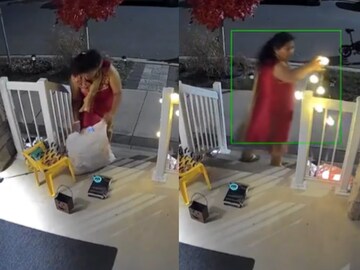 Salwar Kameez-Clad Woman Caught Stealing Halloween Candy In Canada Sparks  Row - News18