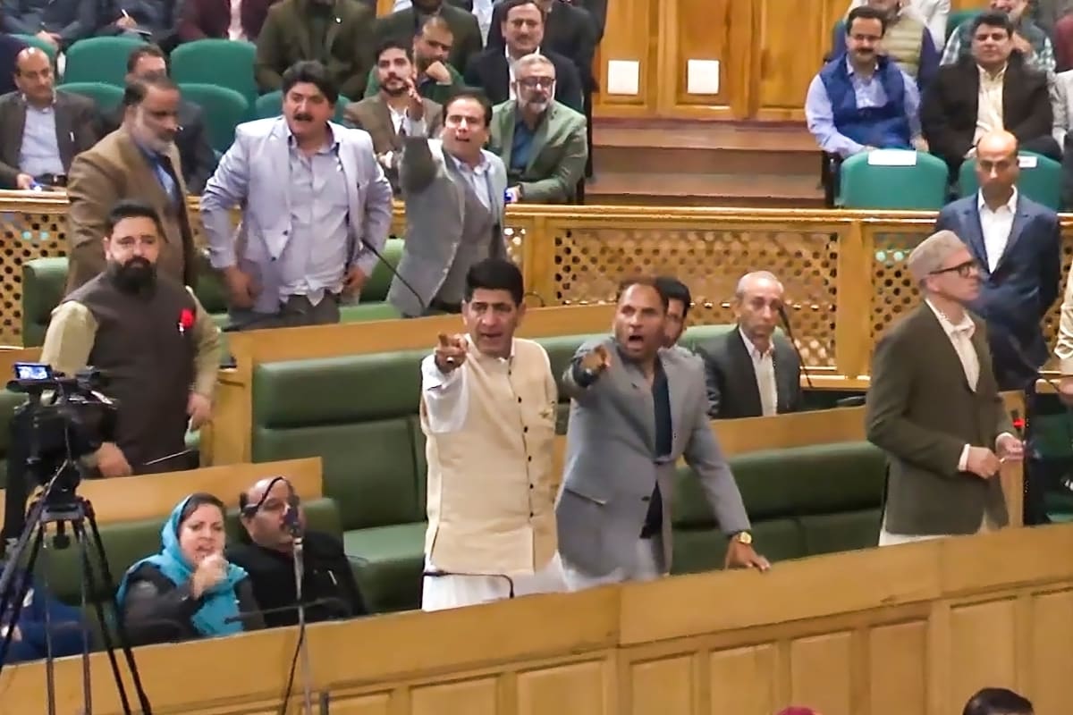 J&K Assembly Passes Resolution Seeking Restoration Of Article 370 Amid Uproar