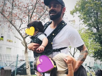 Anushka Sharma Shares Son Akaay's FIRST Photo On Virat Kohli's Birthday; He  Holds Him, Vamika Close - News18