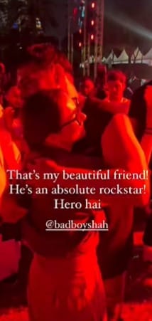 Pakistan Roksar Pakistani Actress Hania Aamir Attends Badshah’s Concert, Calls Him ‘An ...