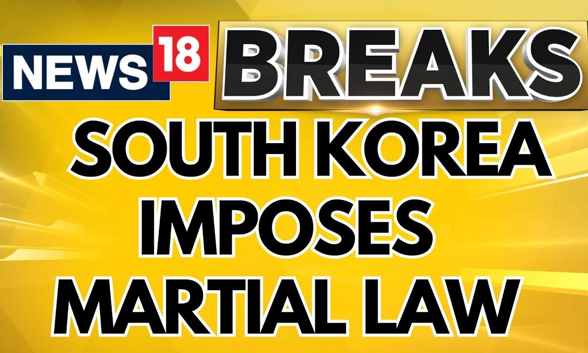 South Korea Vs North Korea South Korea Imposes Emergency Martial Law