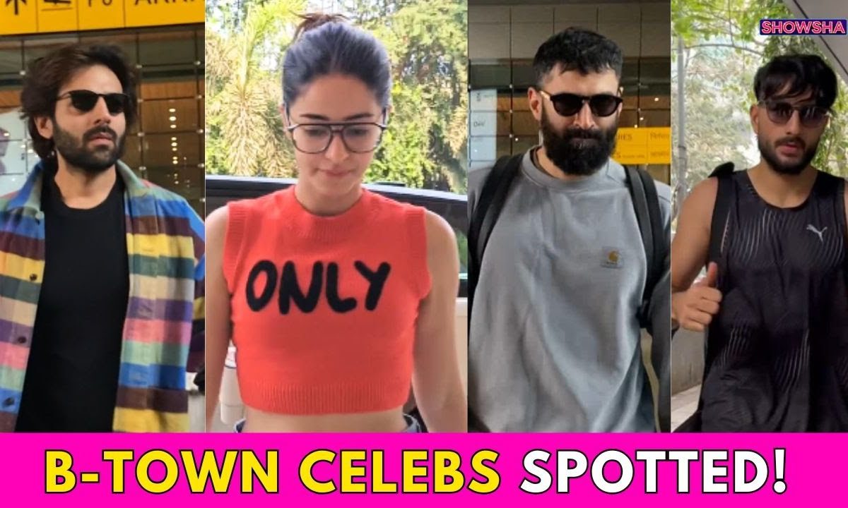 Ananya Panday, Aditya Roy Kapur, Kartik Aaryan, Ibrahim Ali Khan & Many Other Spotted In The City Ananya Panday, Aditya Roy Kapur, Kartik Aaryan, Ibrahim Ali Khan & Many Other Spotted In The City