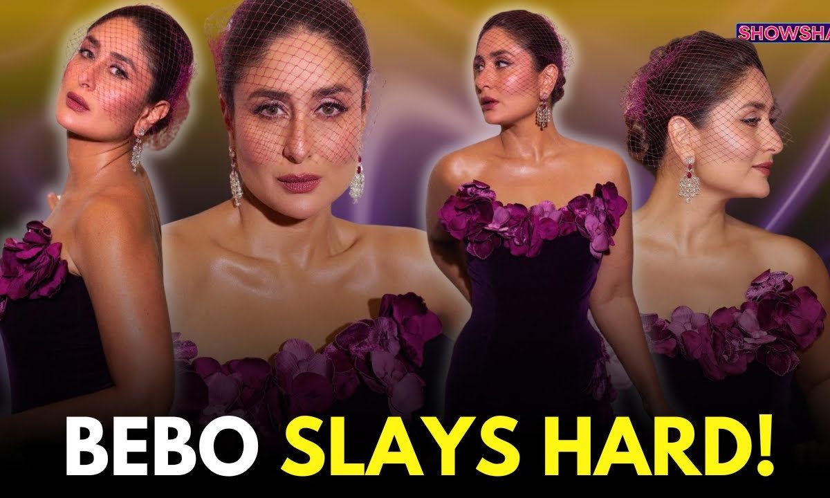 Kareena Kapoor Khan Steals The Spotlight In A Purple Oscar De La Renta Gown At Red Sea Film Festival Kareena Kapoor Khan Steals The Spotlight In A Purple Oscar De La Renta Gown At Red Sea Film Festival