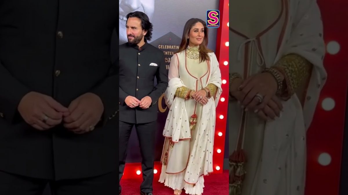 Saif Raj Saif & Kareena Serving Power Couple Vibes! | Raj Kapoor 100th Birthday ...